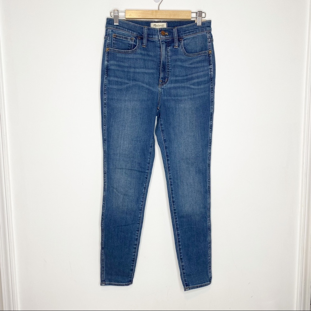 Madewell size 24 10” Roadtripper Skinny Jeans Blue NWT